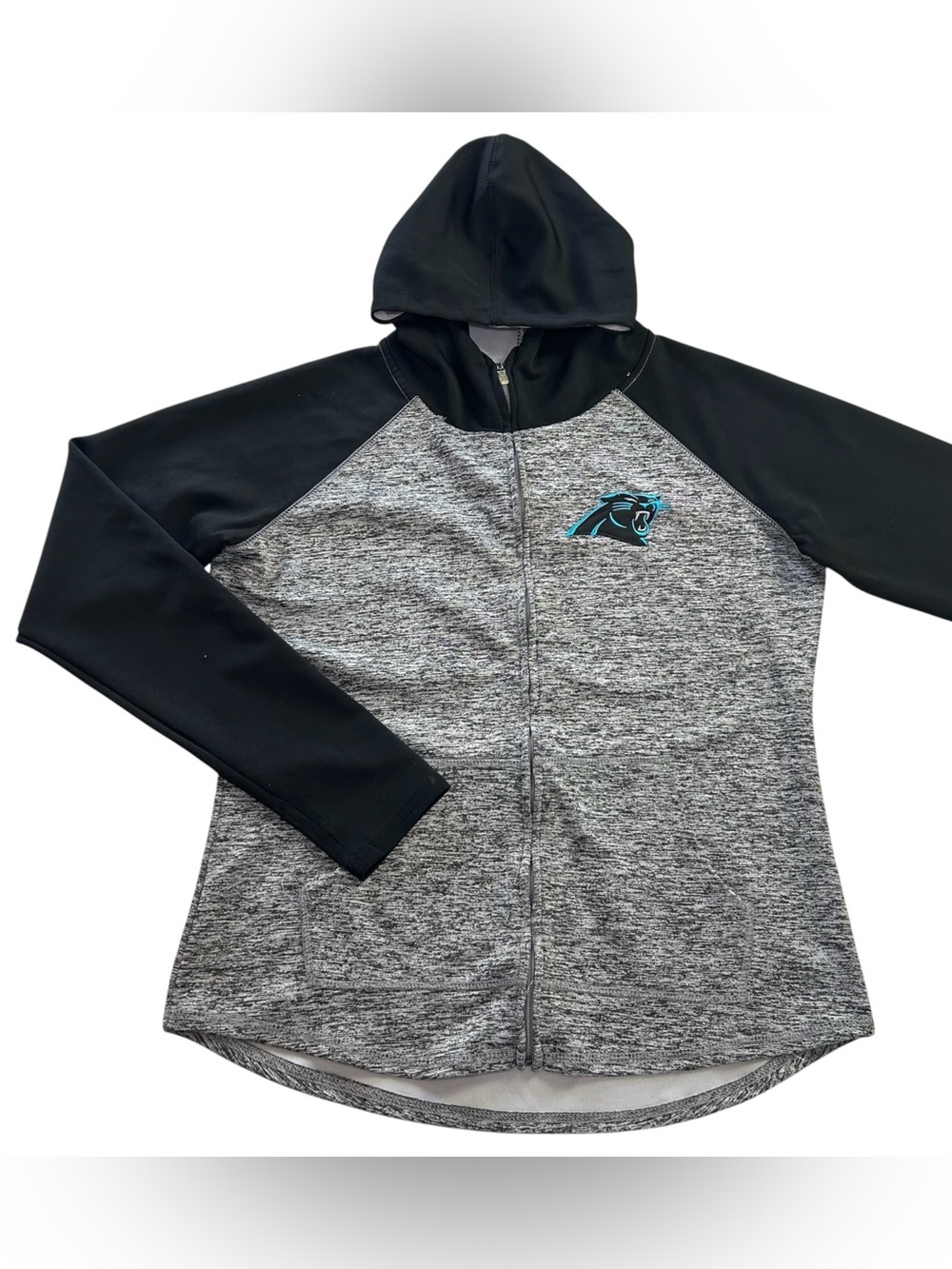 Carolina Panthers NFL Apparel Fanatics Women L Full-Zip Performance Jacket G-III